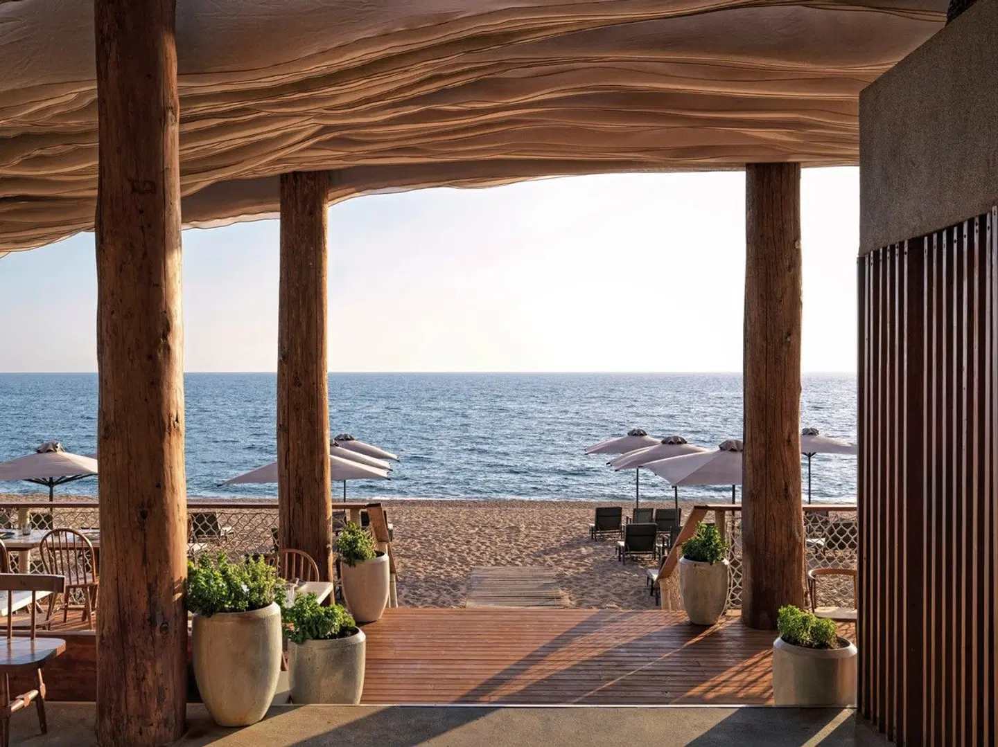The Romanos, A Luxury Collection Resort Terrasse