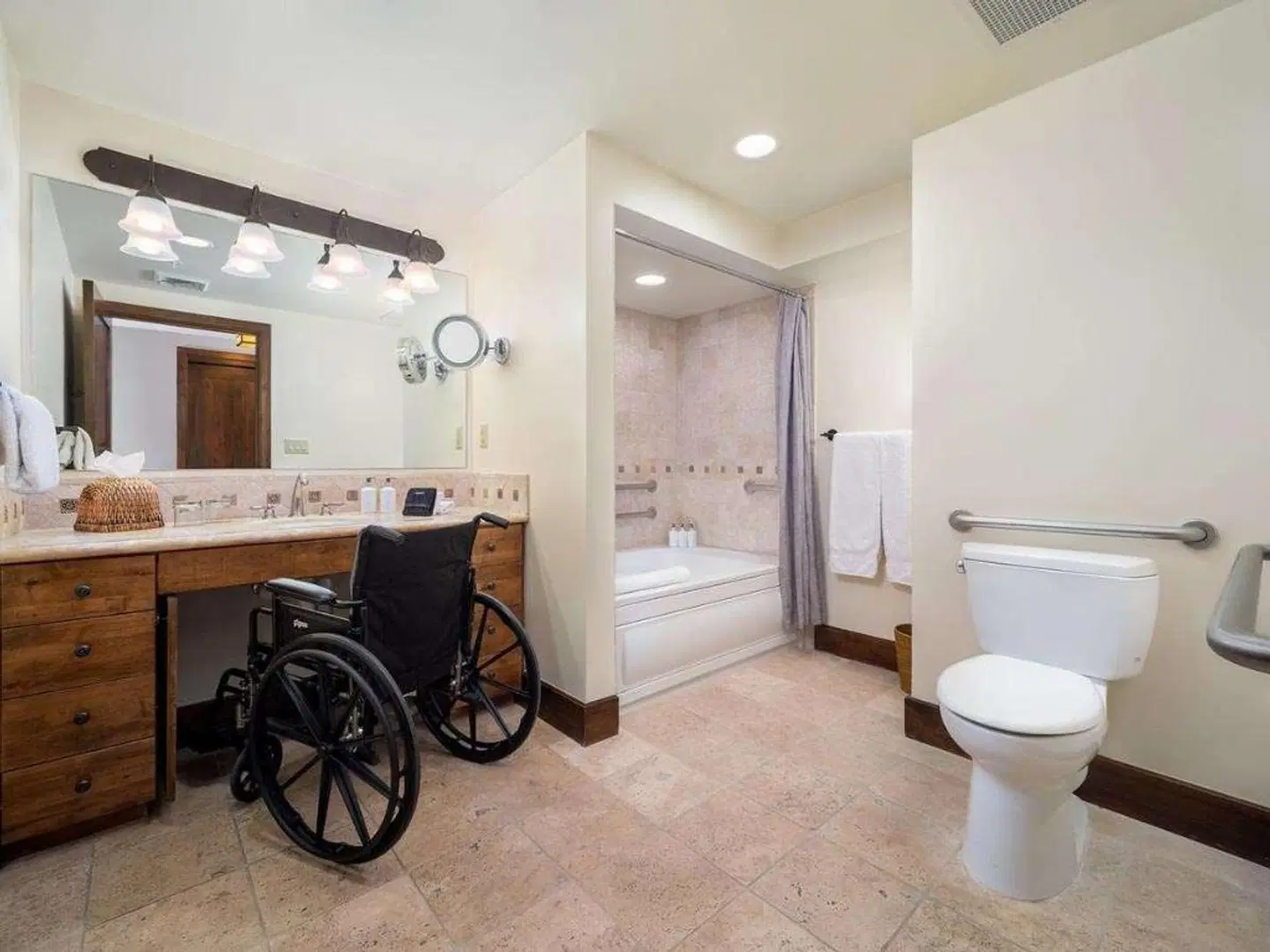 Teton Mountain Lodge Badezimmer