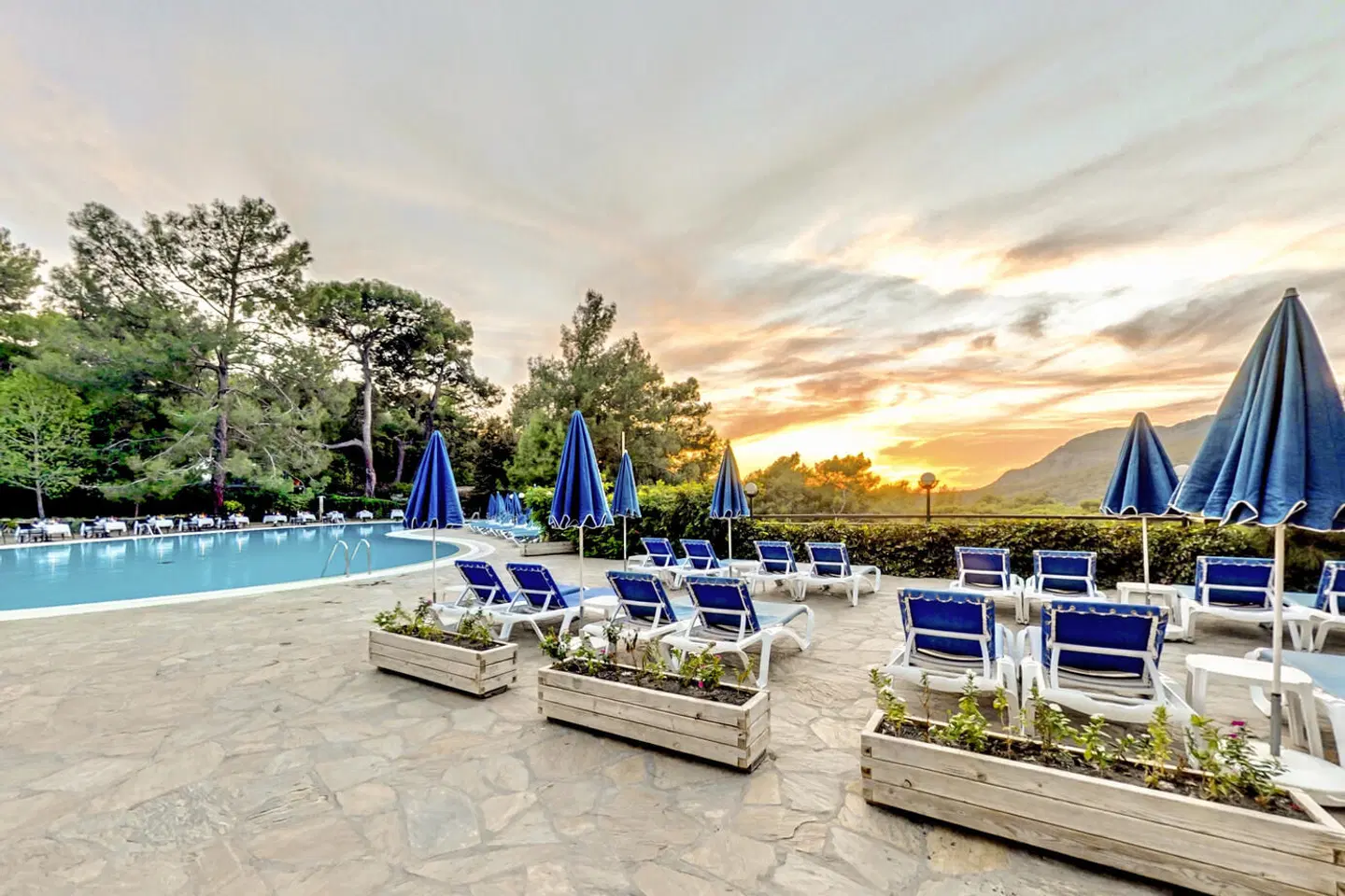 Montana Pine Resort Hotel & Spa Terrasse