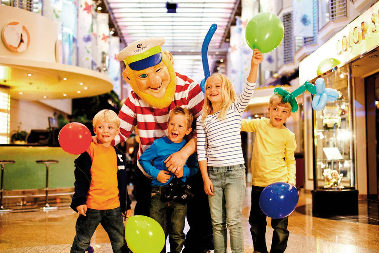 Color Line Fährstrecken PEOPLE