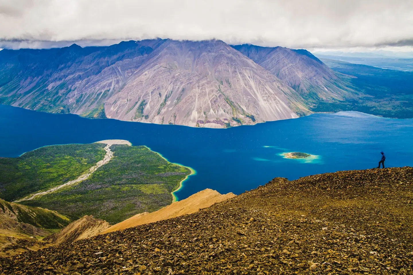 Coast Mountains des Nordens LANDSCAPE