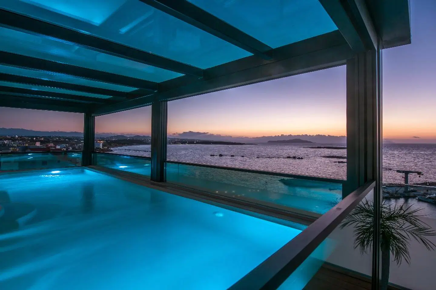 Chania Flair Deluxe Boutique Hotel Hallenbad