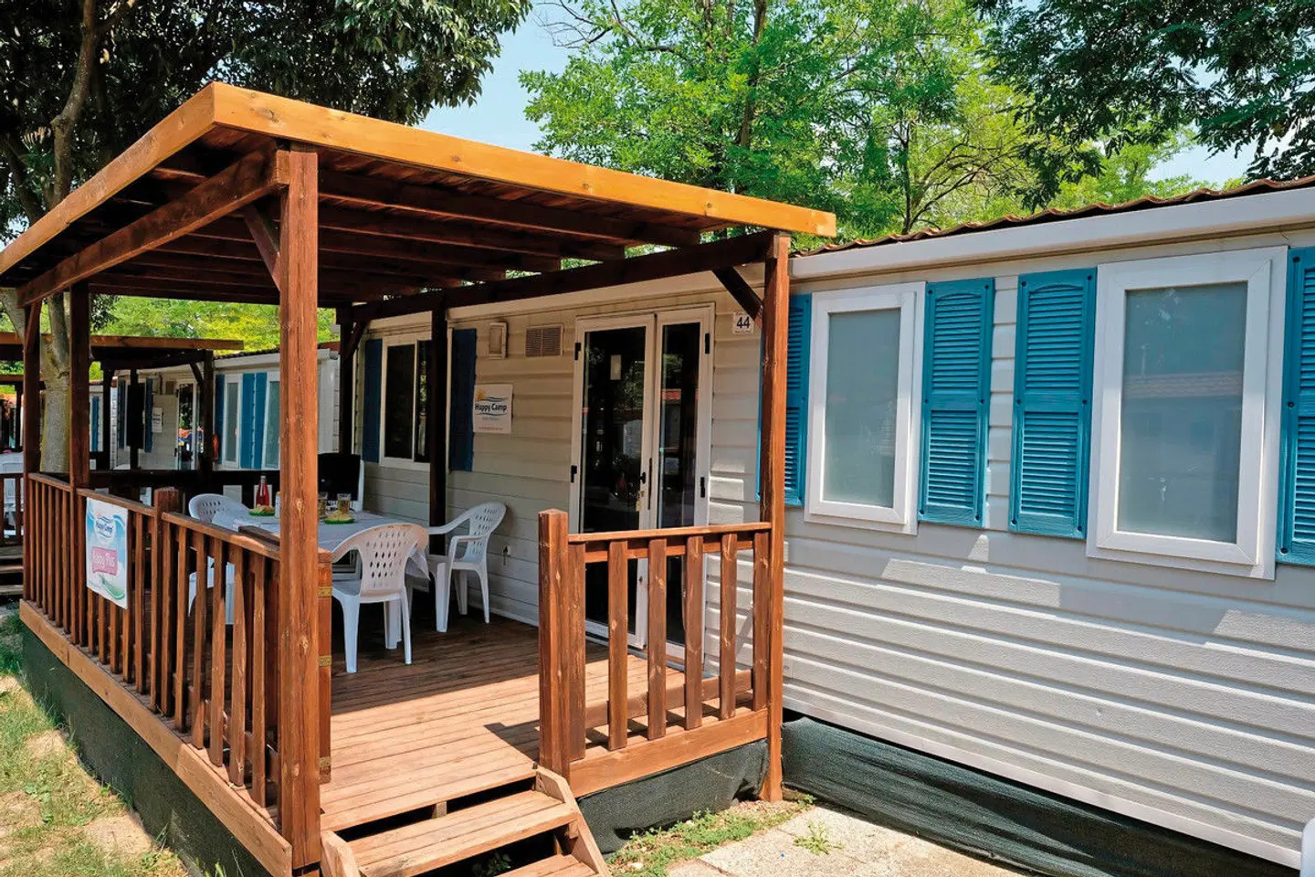 Rosapineta Camping Village (by Happy Camp) Terrasse