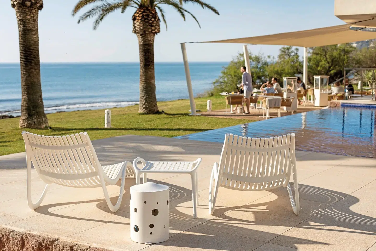 Melbeach & Spa Terrasse