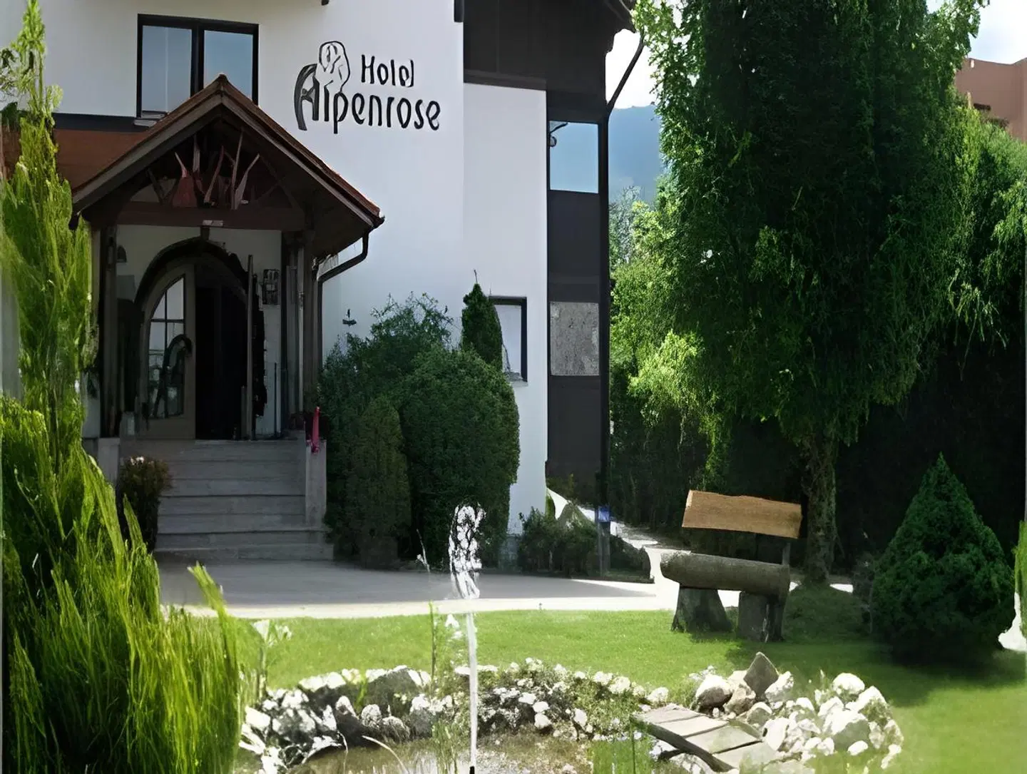 Akzent Hotel Alpenrose Garten