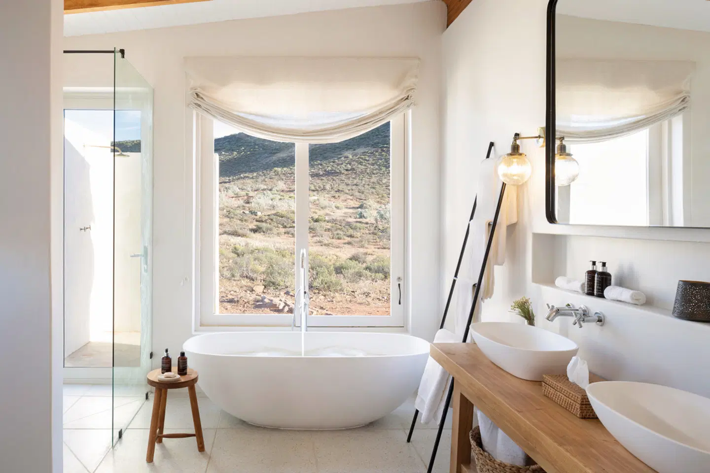 Simbavati Cederberg Ridge Wilderness Lodge Badezimmer