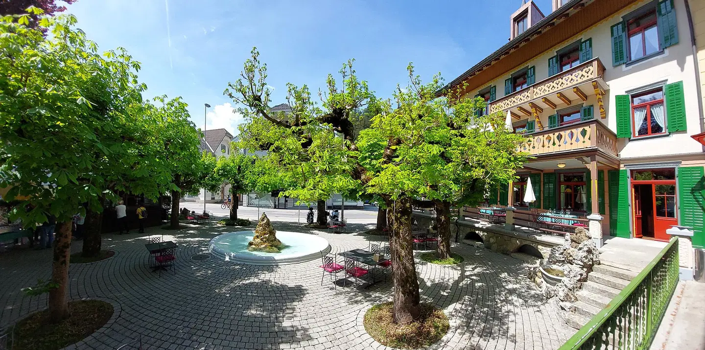 FLÜHLI Hotel Kurhaus Garten