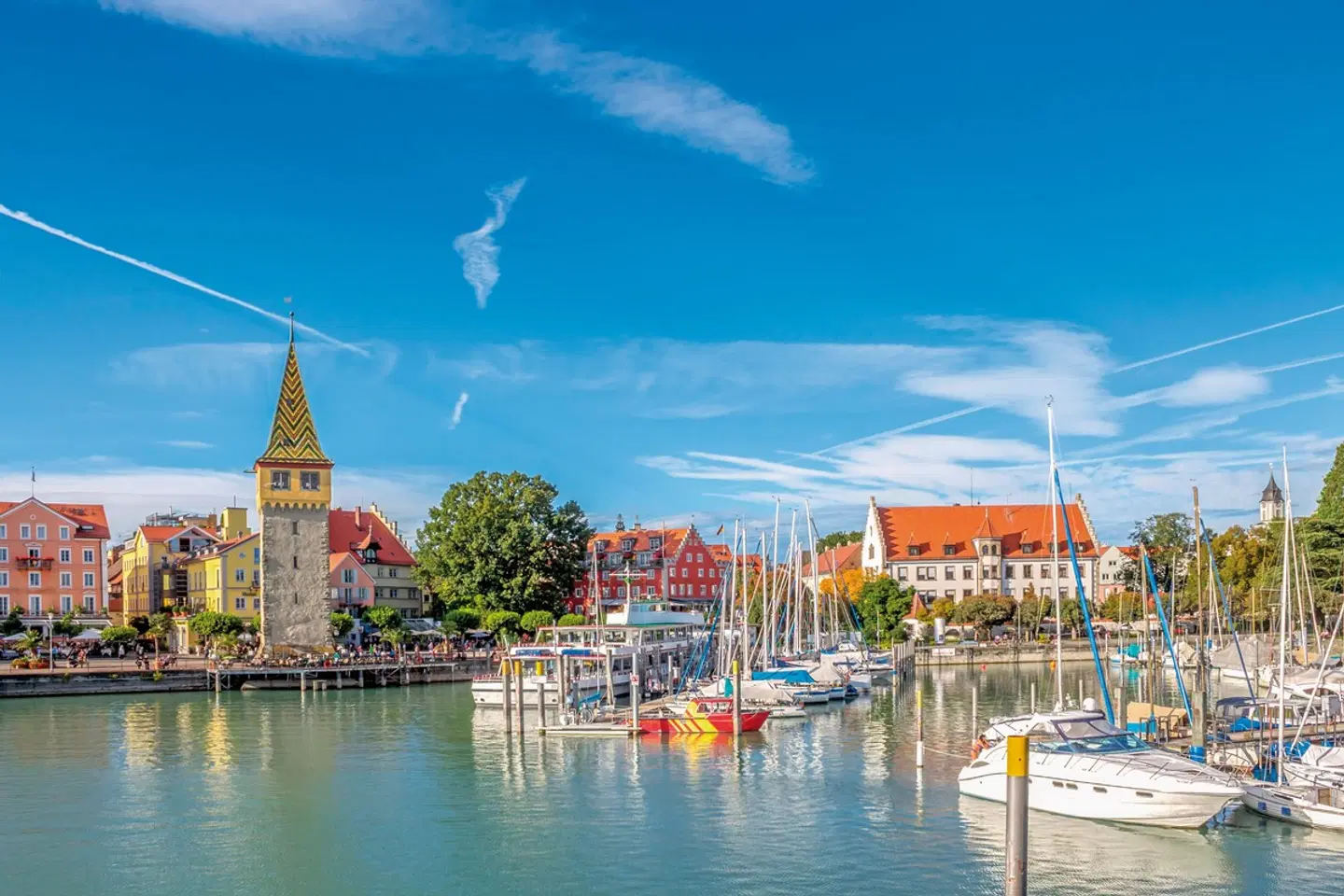 Bodensee-Radweg Bummlertour SEA_HARBOUR_SHIP