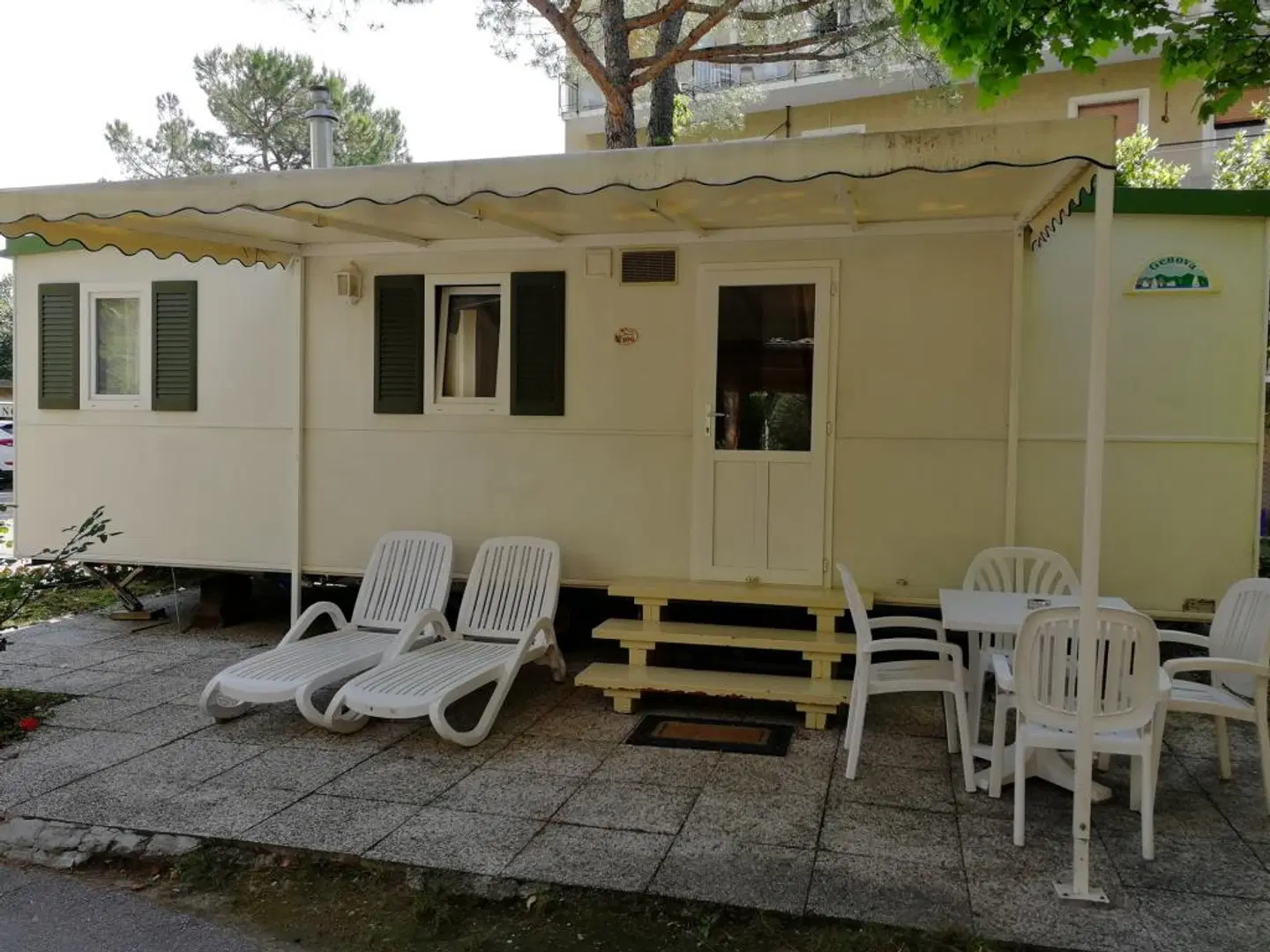 Camping Daino Terrasse