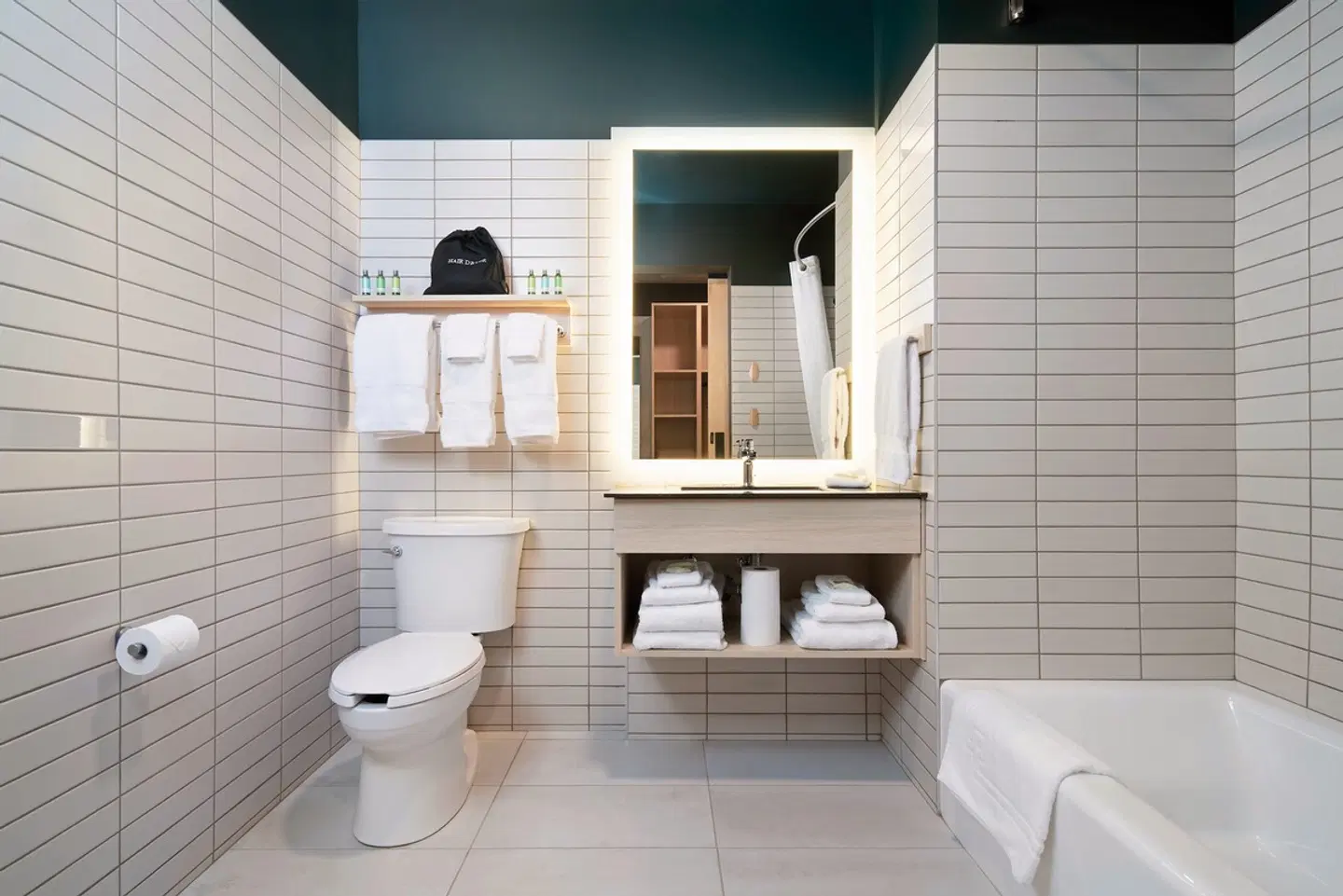 The Lodge & Domes at Métis Crossing Badezimmer