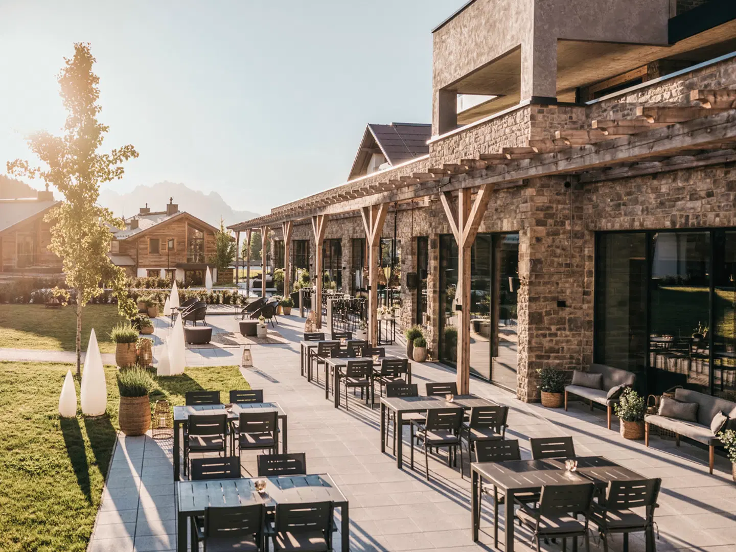 VAYA Fieberbrunn Terrasse