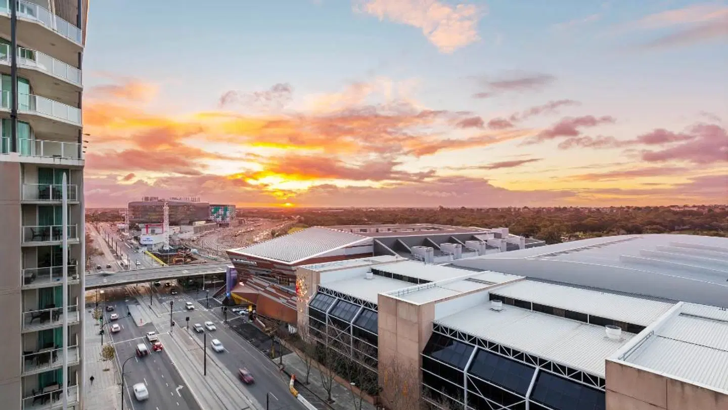 Oaks Adelaide Horizons Suites Terrasse