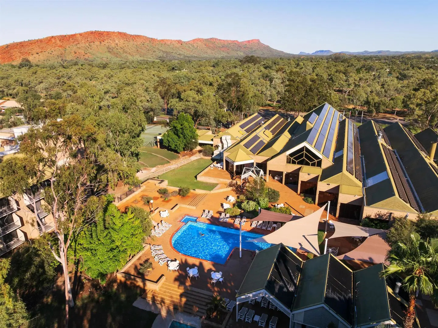 DoubleTree by Hilton Hotel Alice Springs Terrasse