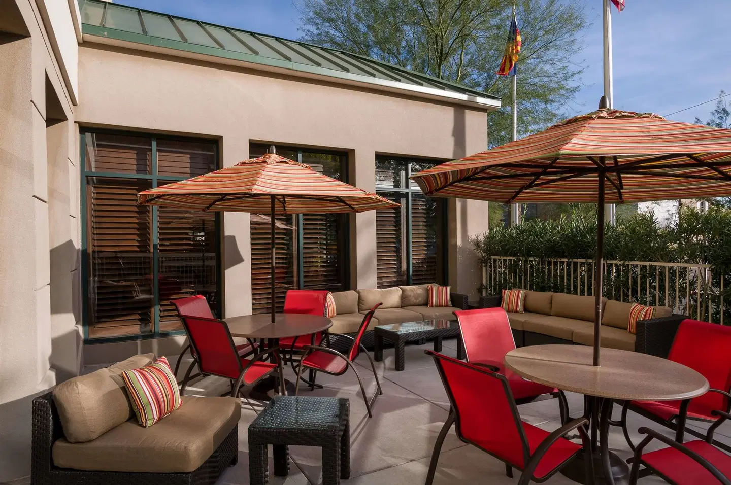 Hilton Garden Inn Phoenix Airport North Terrasse