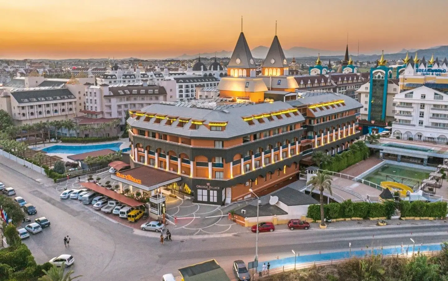 Orange Palace Hotel Terrasse