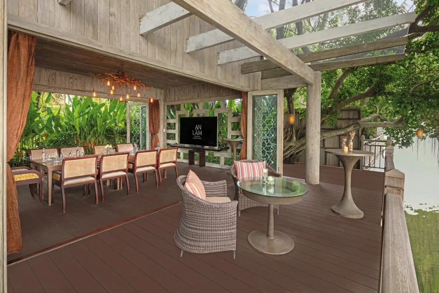 An Lam Retreats Saigon River Terrasse