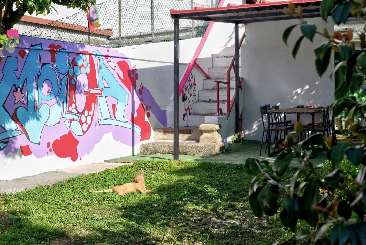 Meiga BackPackers Garten