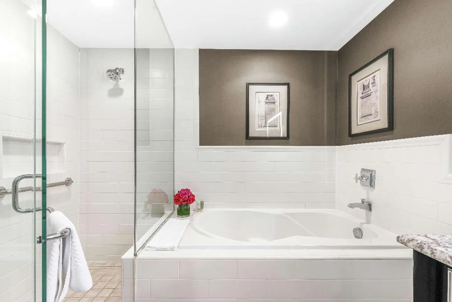 The Madison Washington DC, A Hilton Hotel Badezimmer