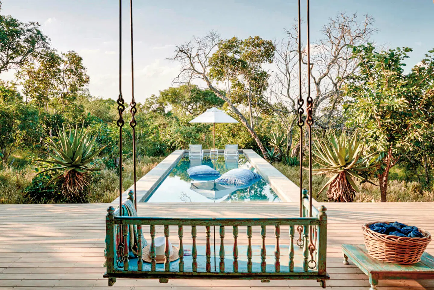 Royal Malewane Terrasse