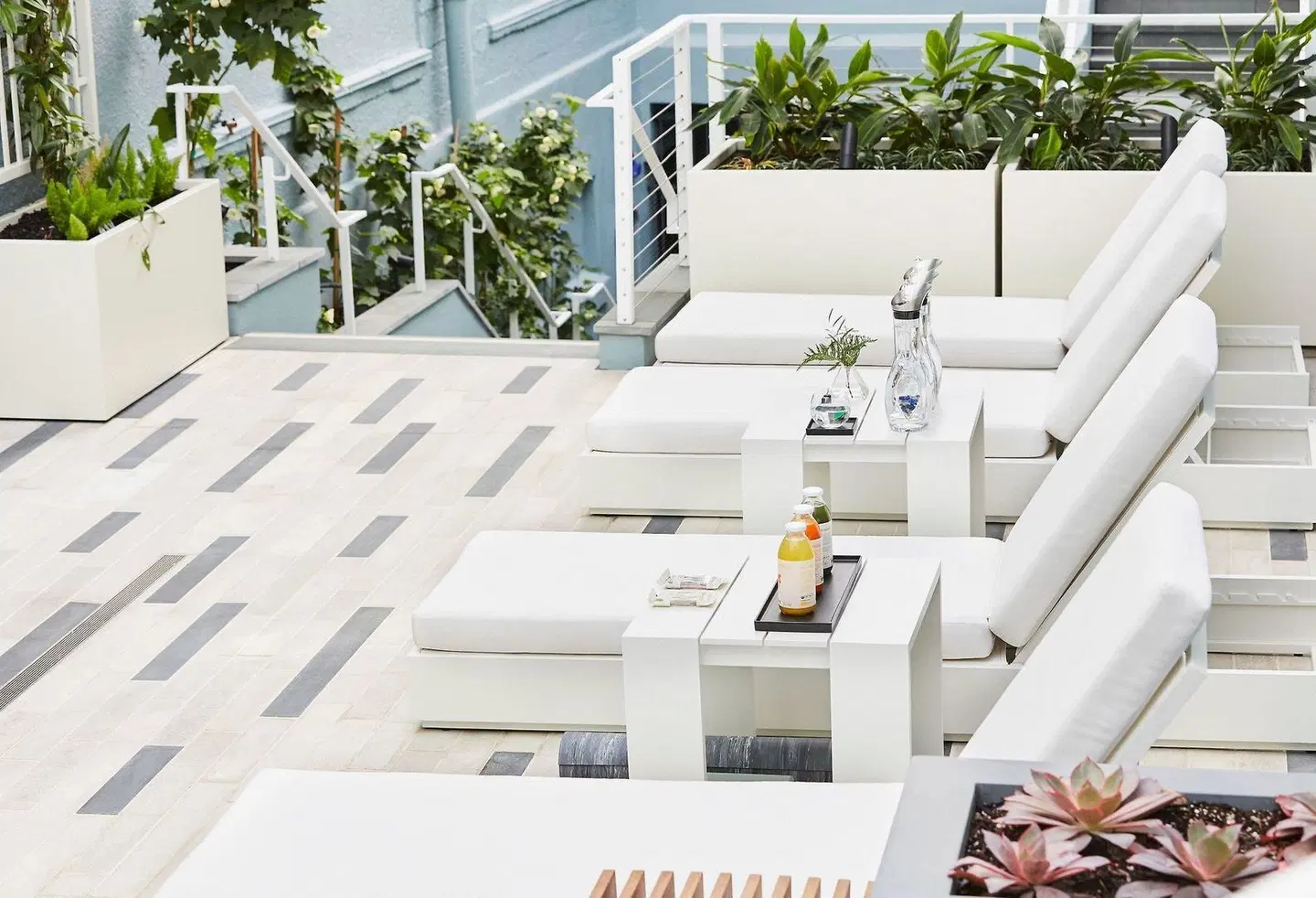 Casa Madrona Hotel and Spa Terrasse