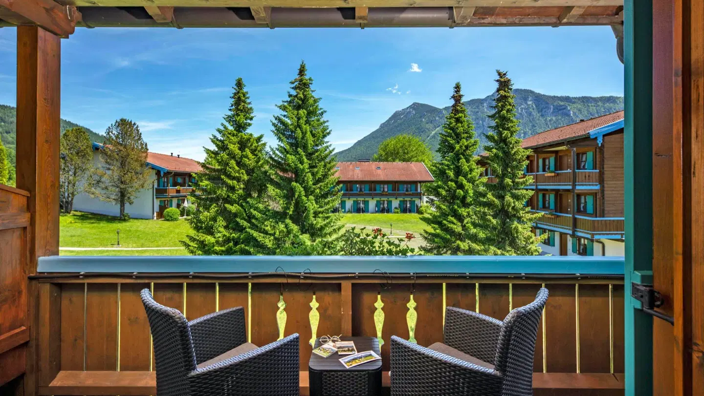 Das Bergmayr-Chiemgauer Alpenhotel Terrasse