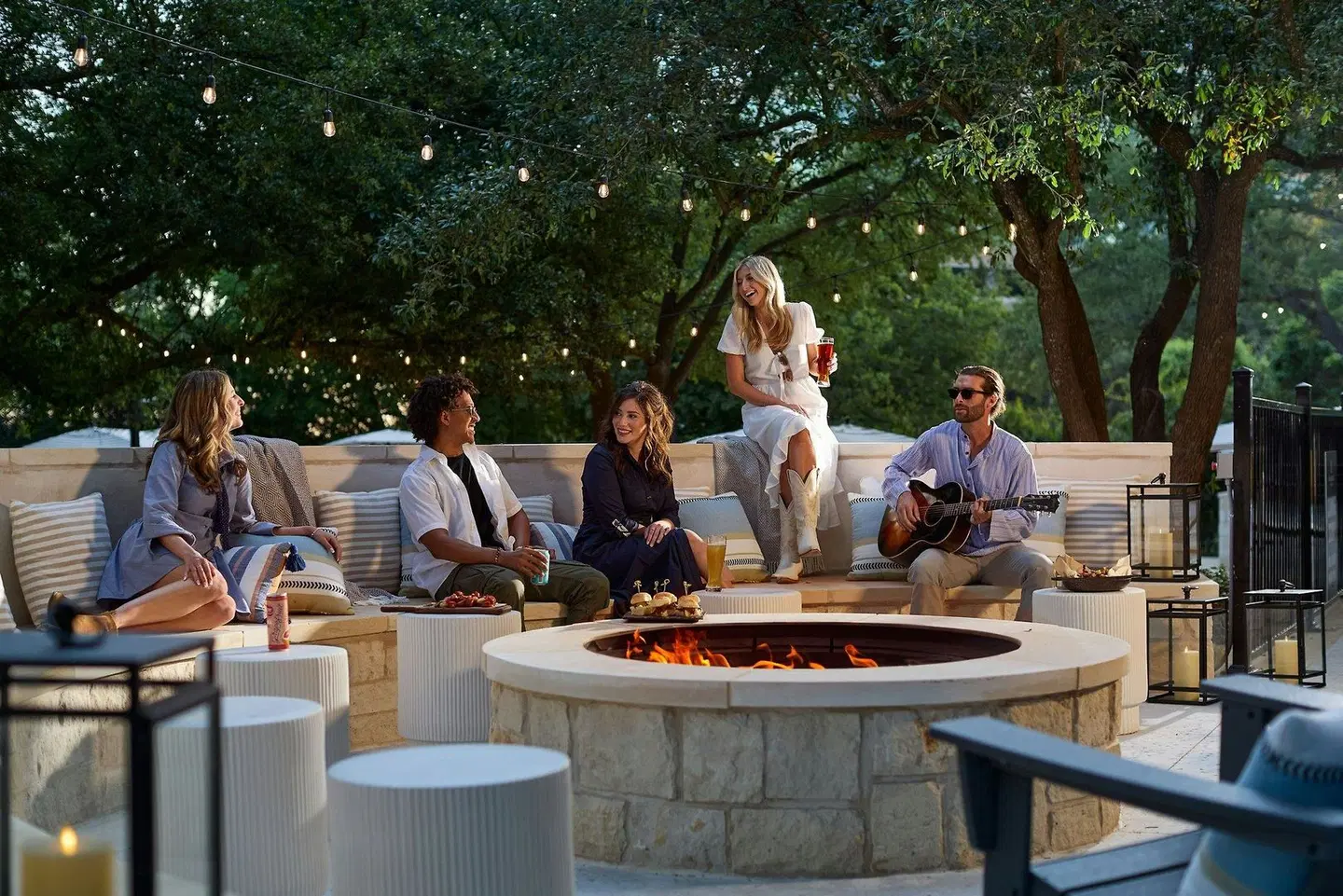 Renaissance Austin Hotel Terrasse