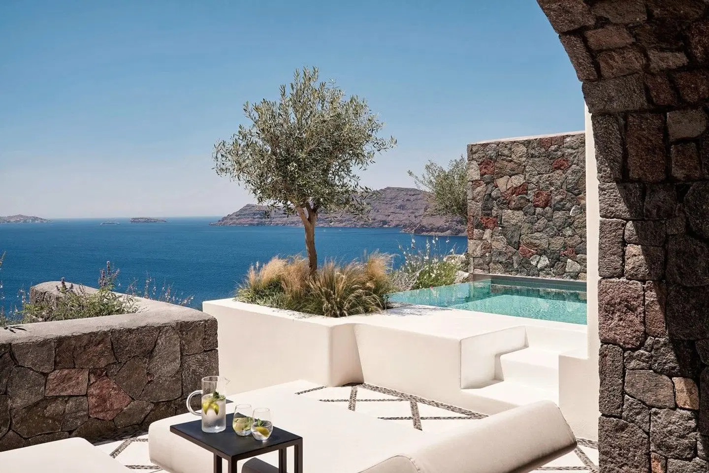 Canaves Oia Suites Terrasse