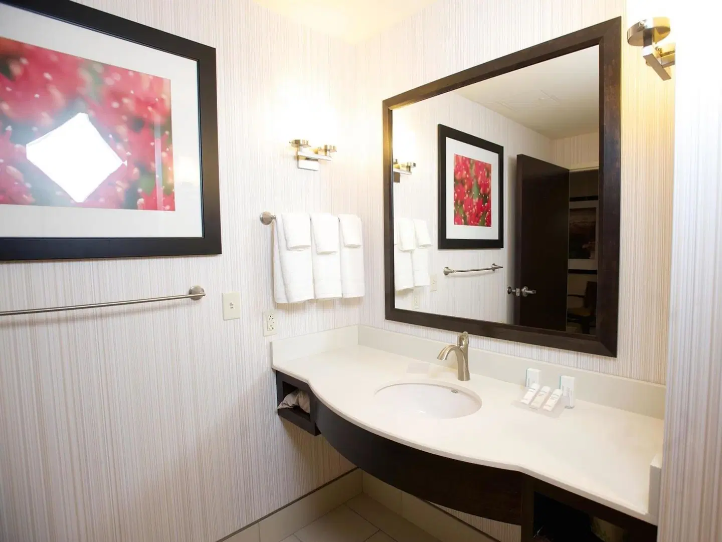 Hilton Garden Inn Buffalo Downtown Badezimmer