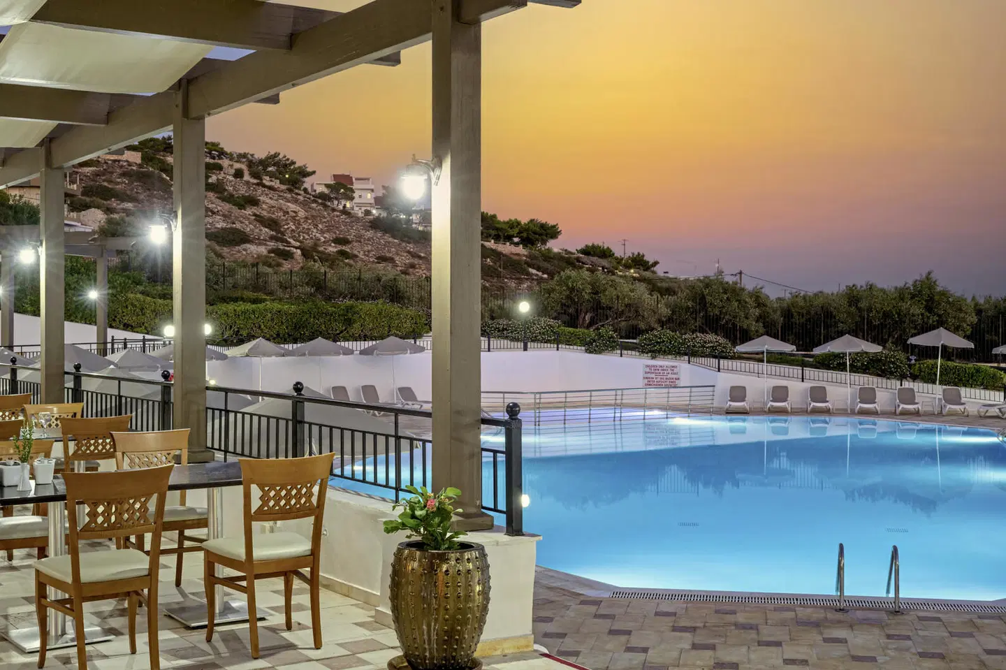 Mare Village Terrasse