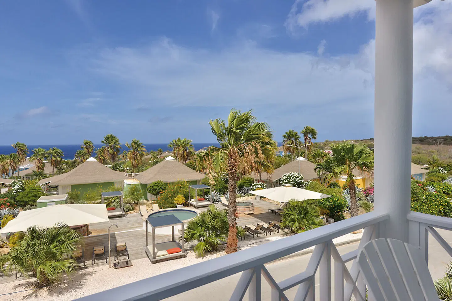 Chogogo Dive & Beach Resort Terrasse