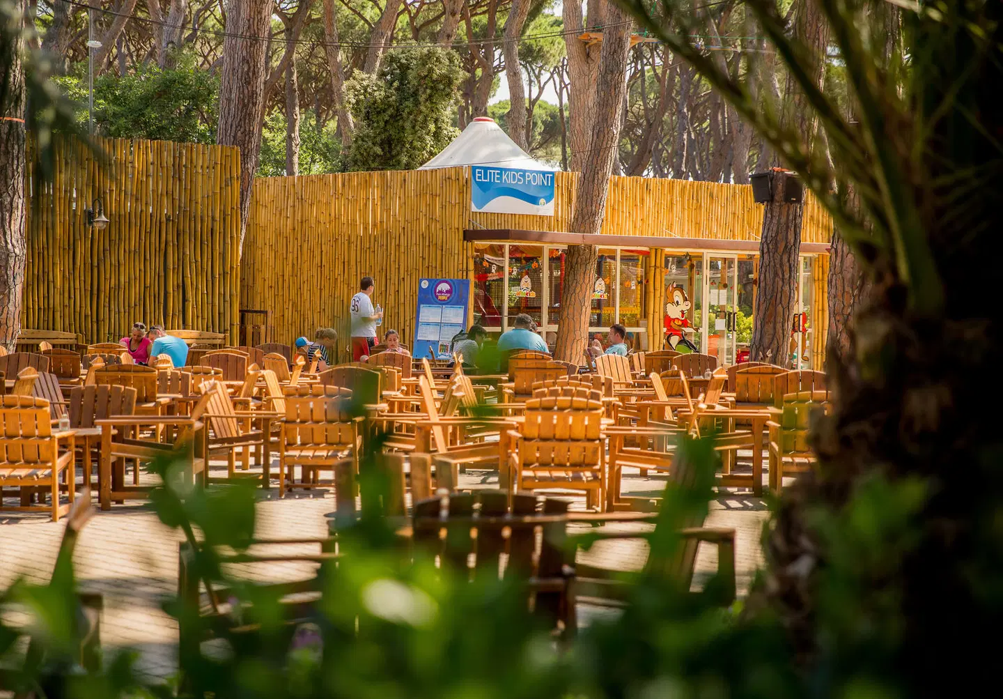 Camping Park Albatros Garten