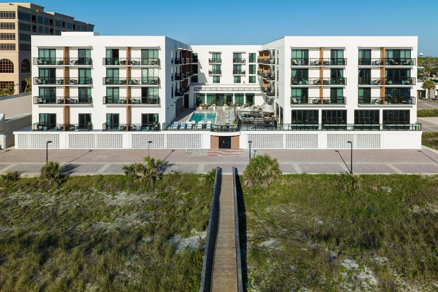 Springhill Suites By Marriott Jacksonville Beach Oceanfront EXTERIOR