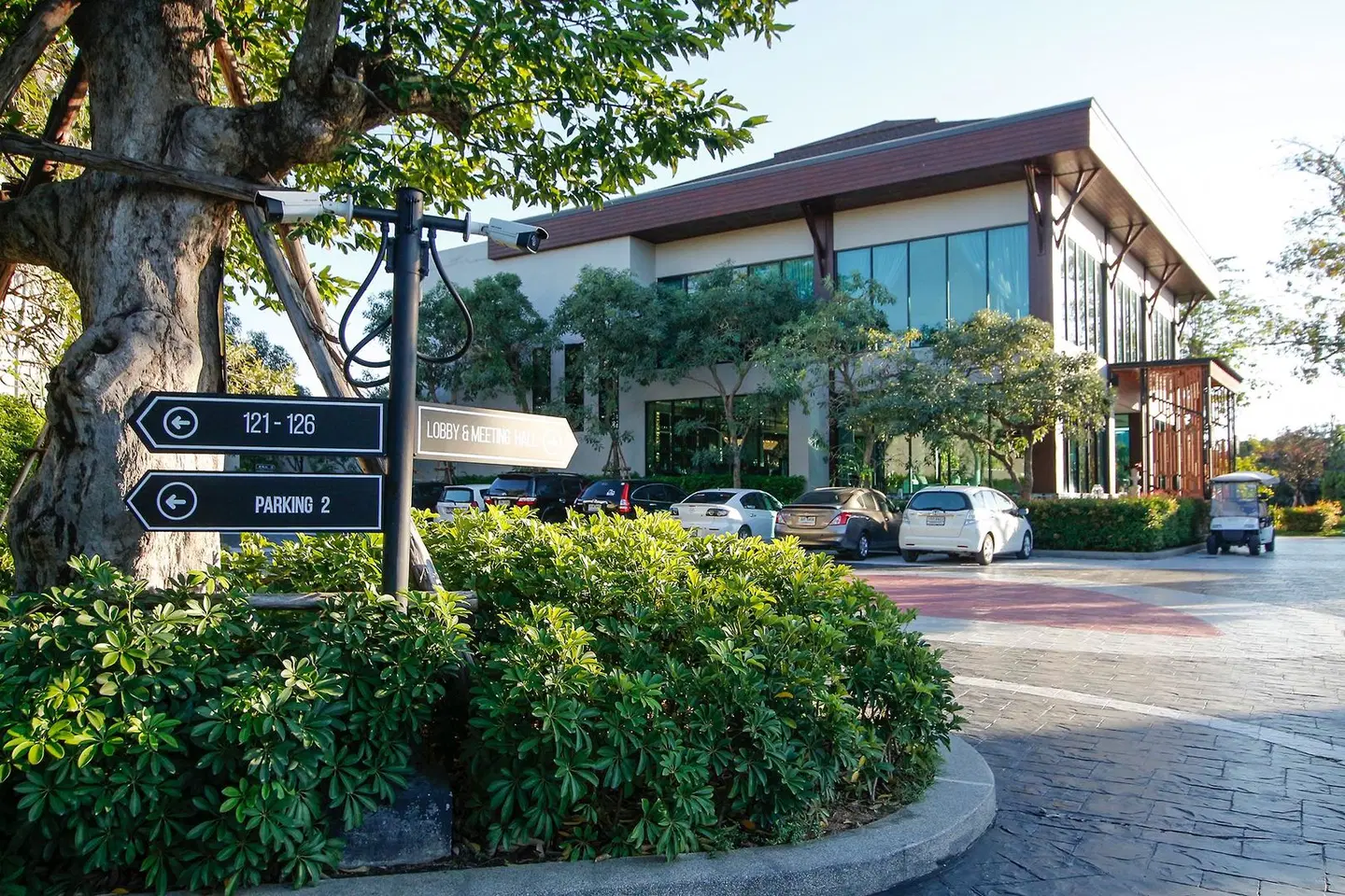 La Miniera Pool Villas Pattaya Garten