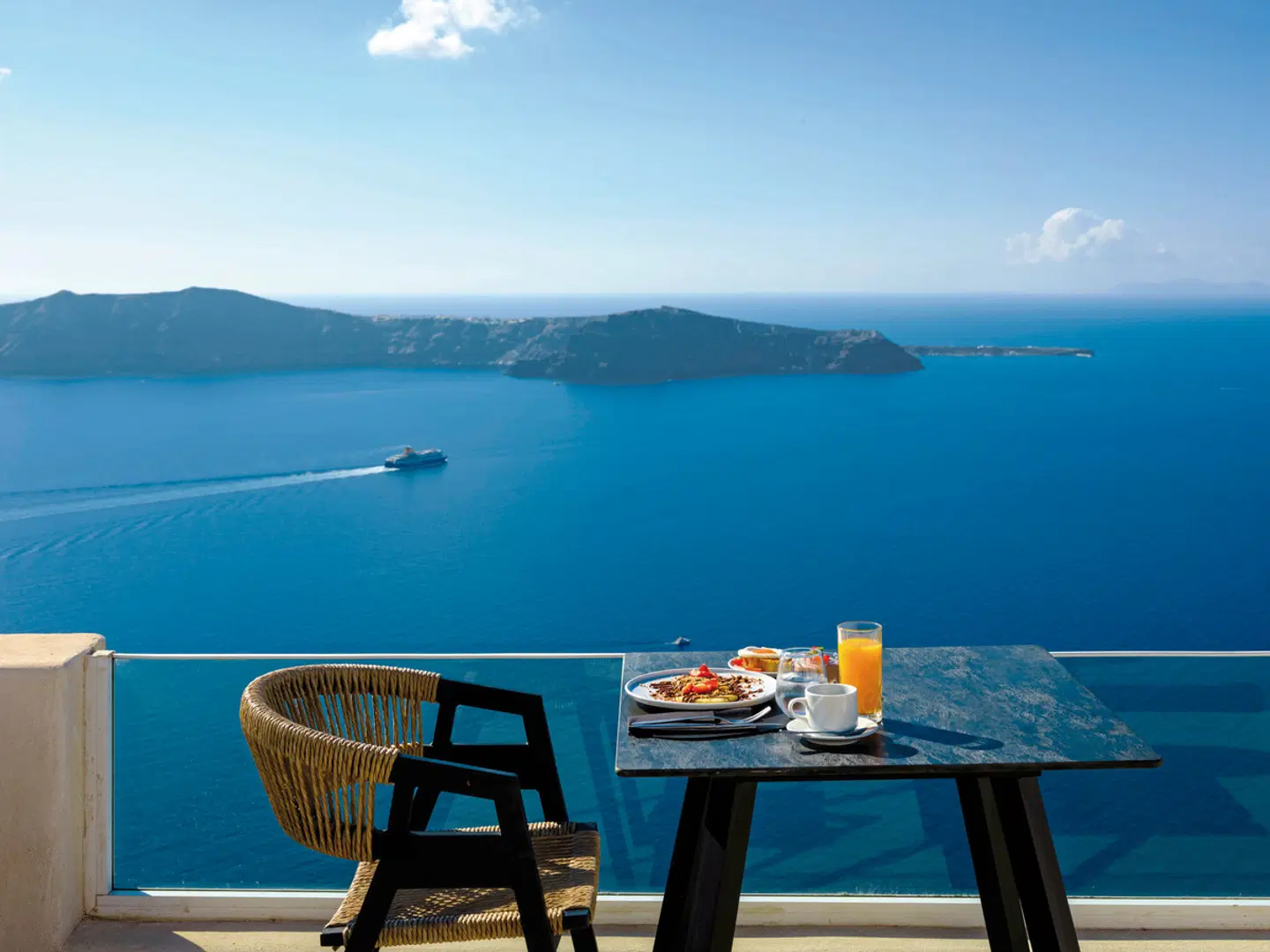 Andromeda Villas & Spa Resort Terrasse