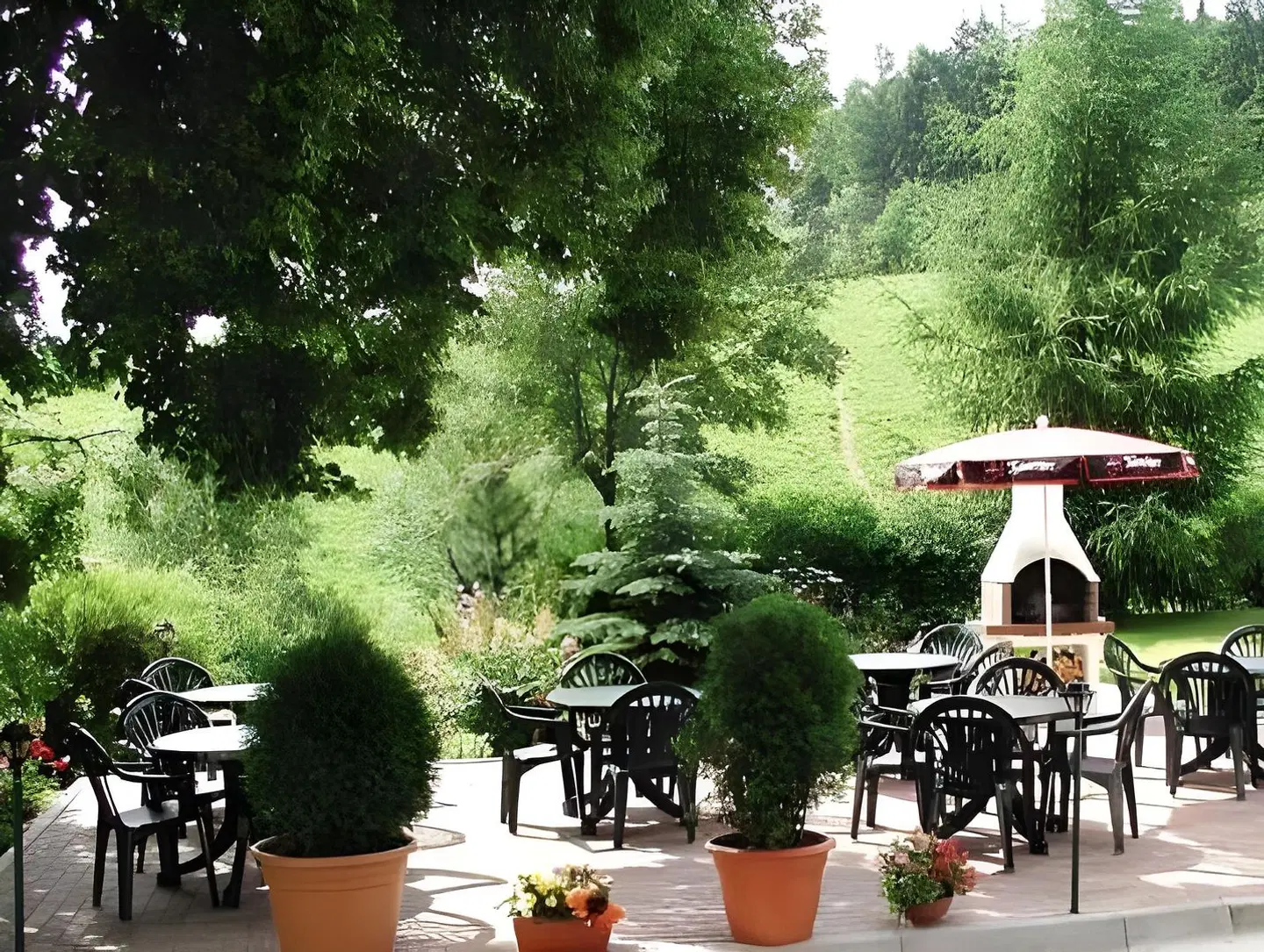 Landhaus Bergidyll Terrasse