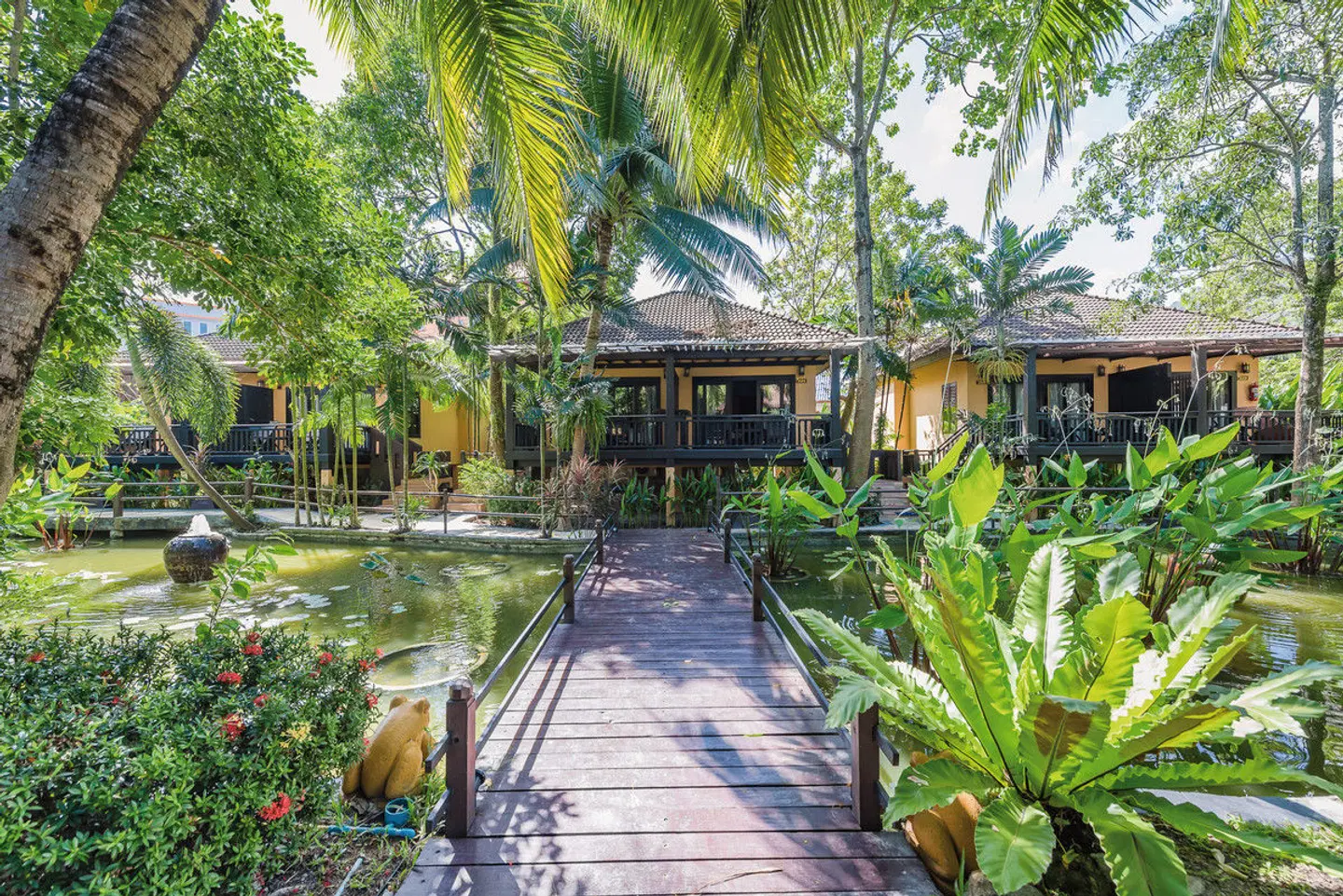 Princess Kamala Beachfront Hotel Garten