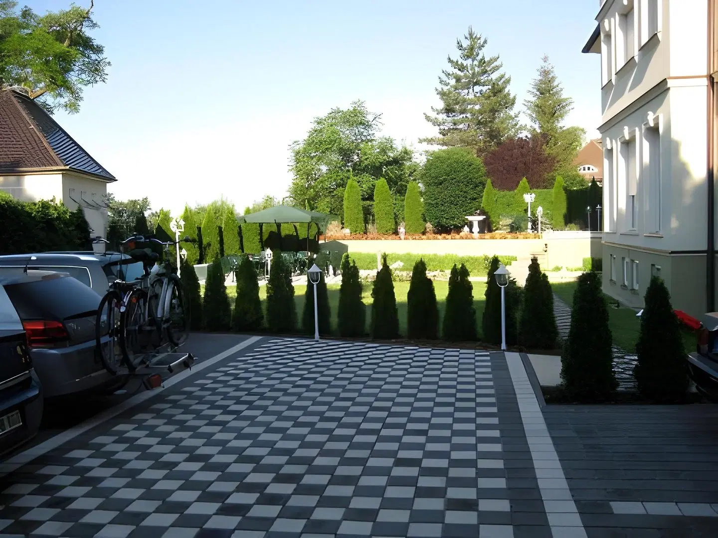 Villa am Waldschlößchen Terrasse