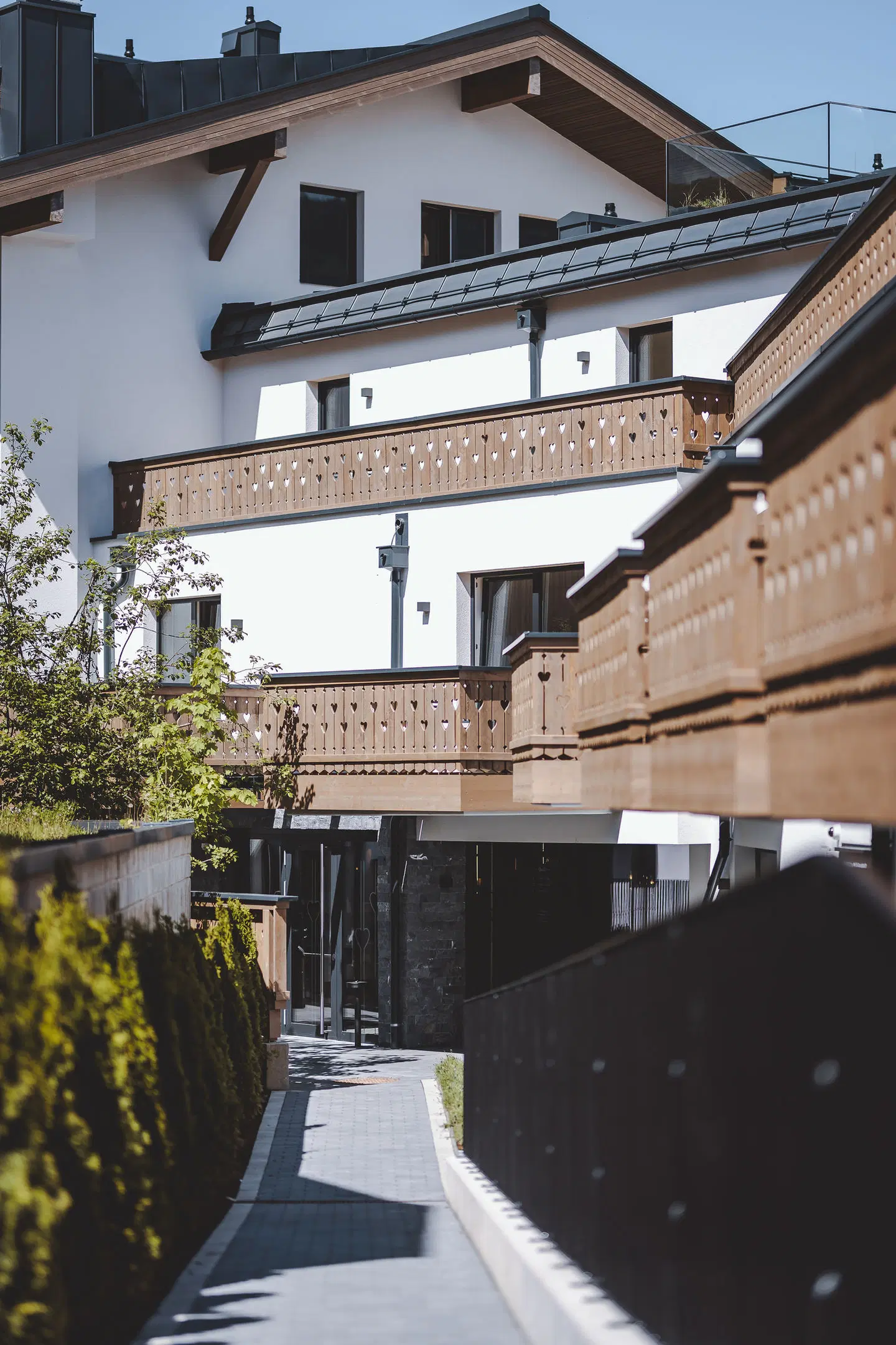 The Gast House Zell am See Terrasse