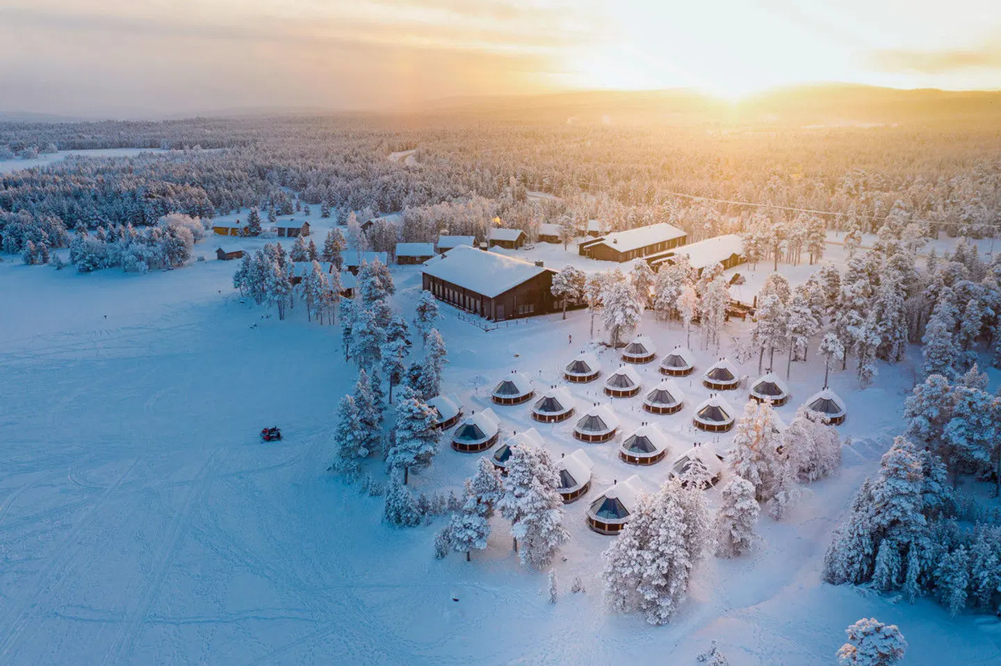 Lapplands magische Nächte - Inari Strand
