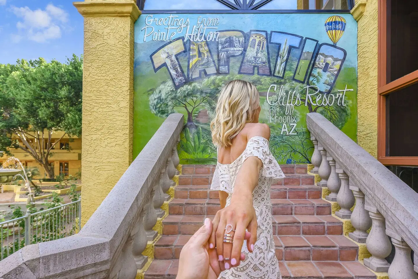 Hilton Phoenix Tapatio Cliffs Resort Terrasse