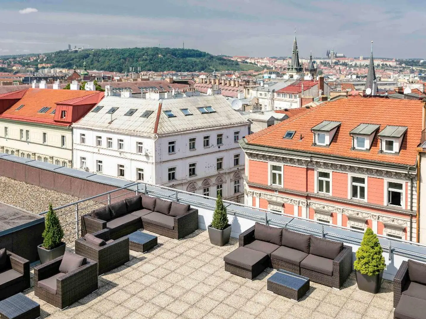Novotel Praha Wenceslas Square Hotel Terrasse