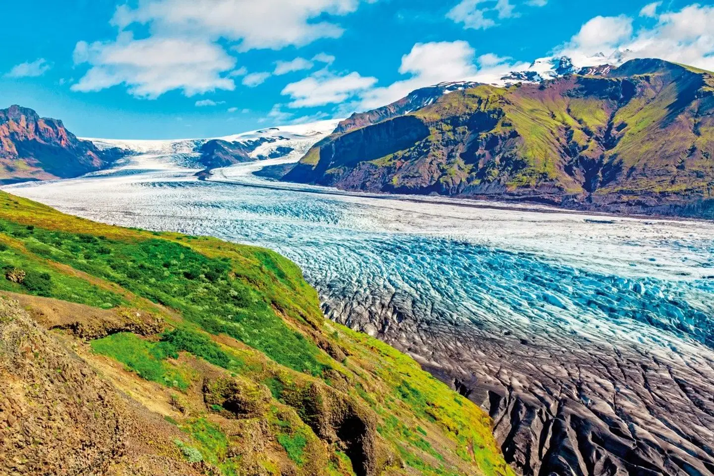Hochland, Gletscher und Geysire LANDSCAPE