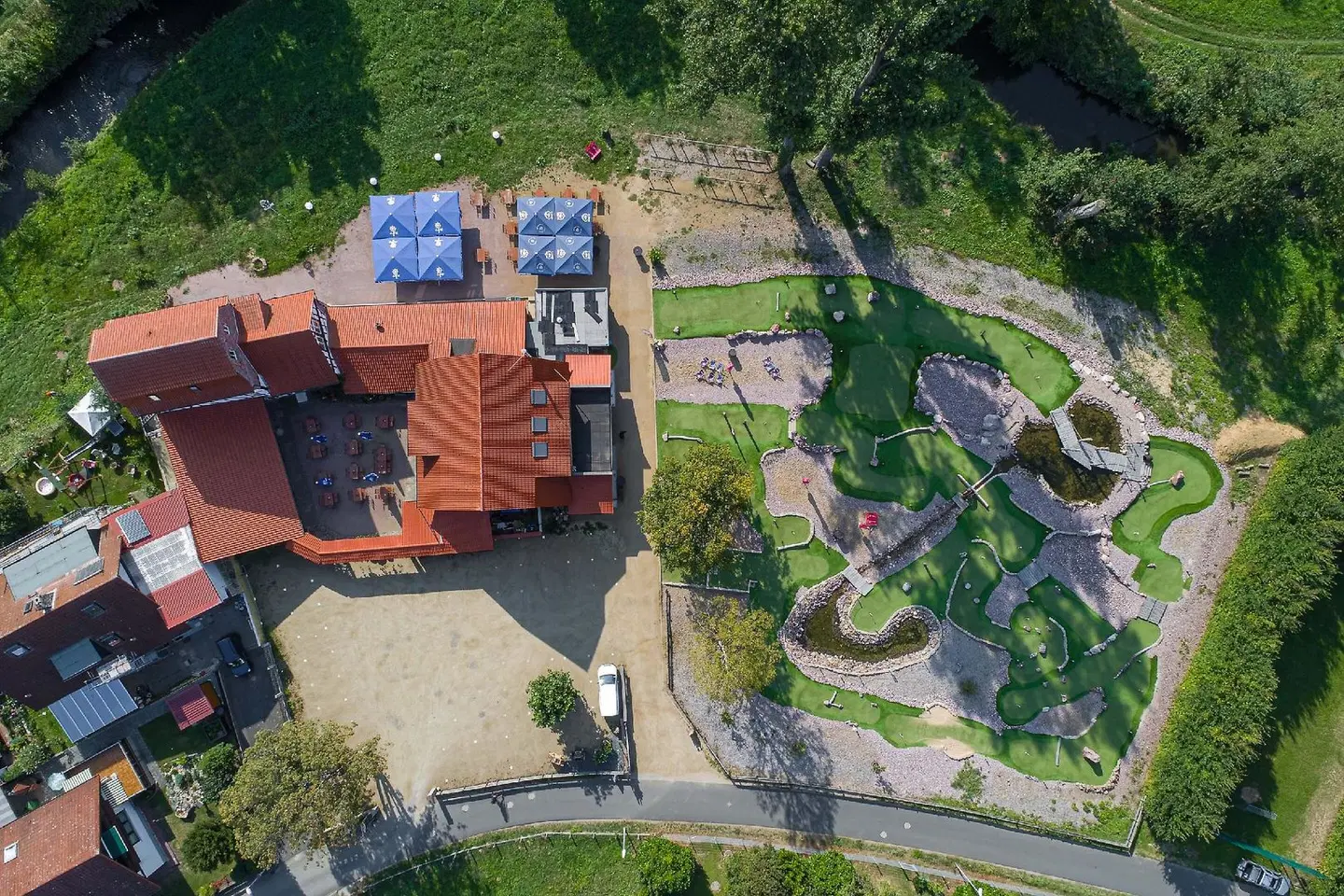 Landhotel Kahltalmühle Garten