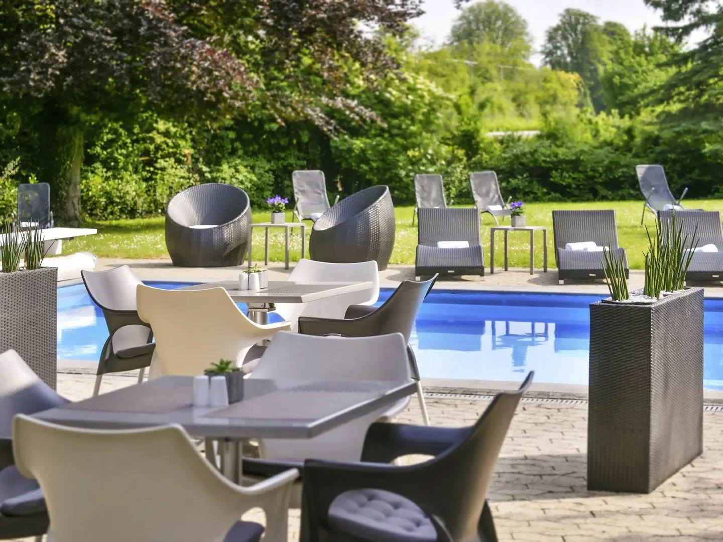 Mercure Hotel Aachen Europaplatz Terrasse