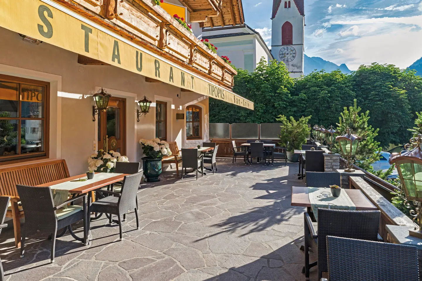 Santeshotel Terrasse