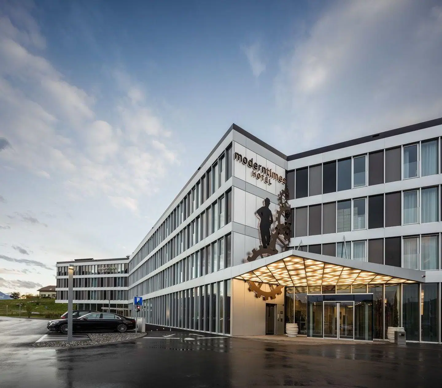 Modern Times Hotel Vevey EXTERIOR