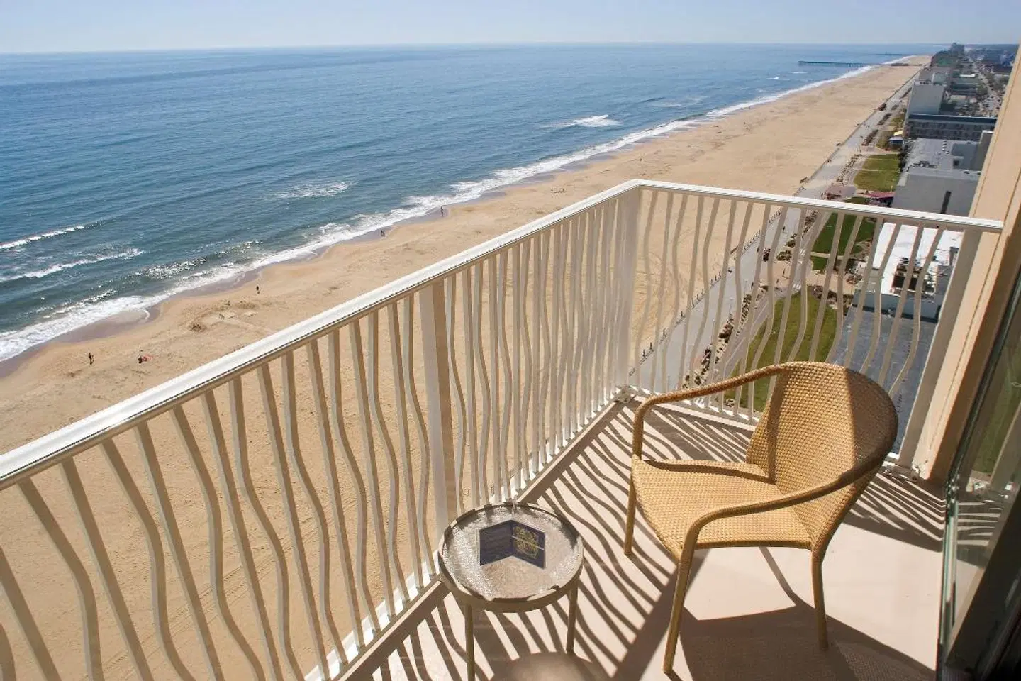 Hilton Virginia Beach Oceanfront Terrasse