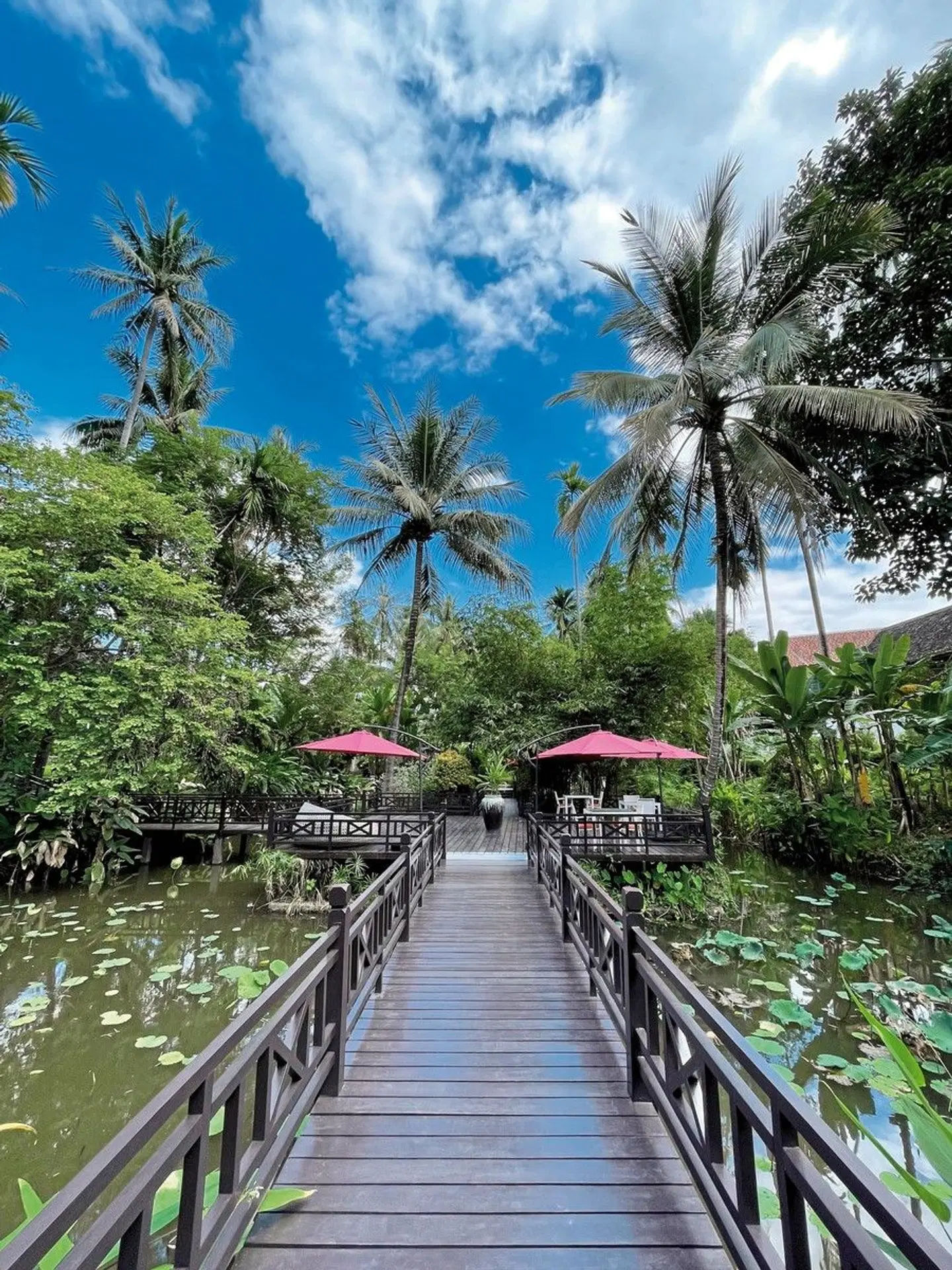 Parasol Blanc Garten