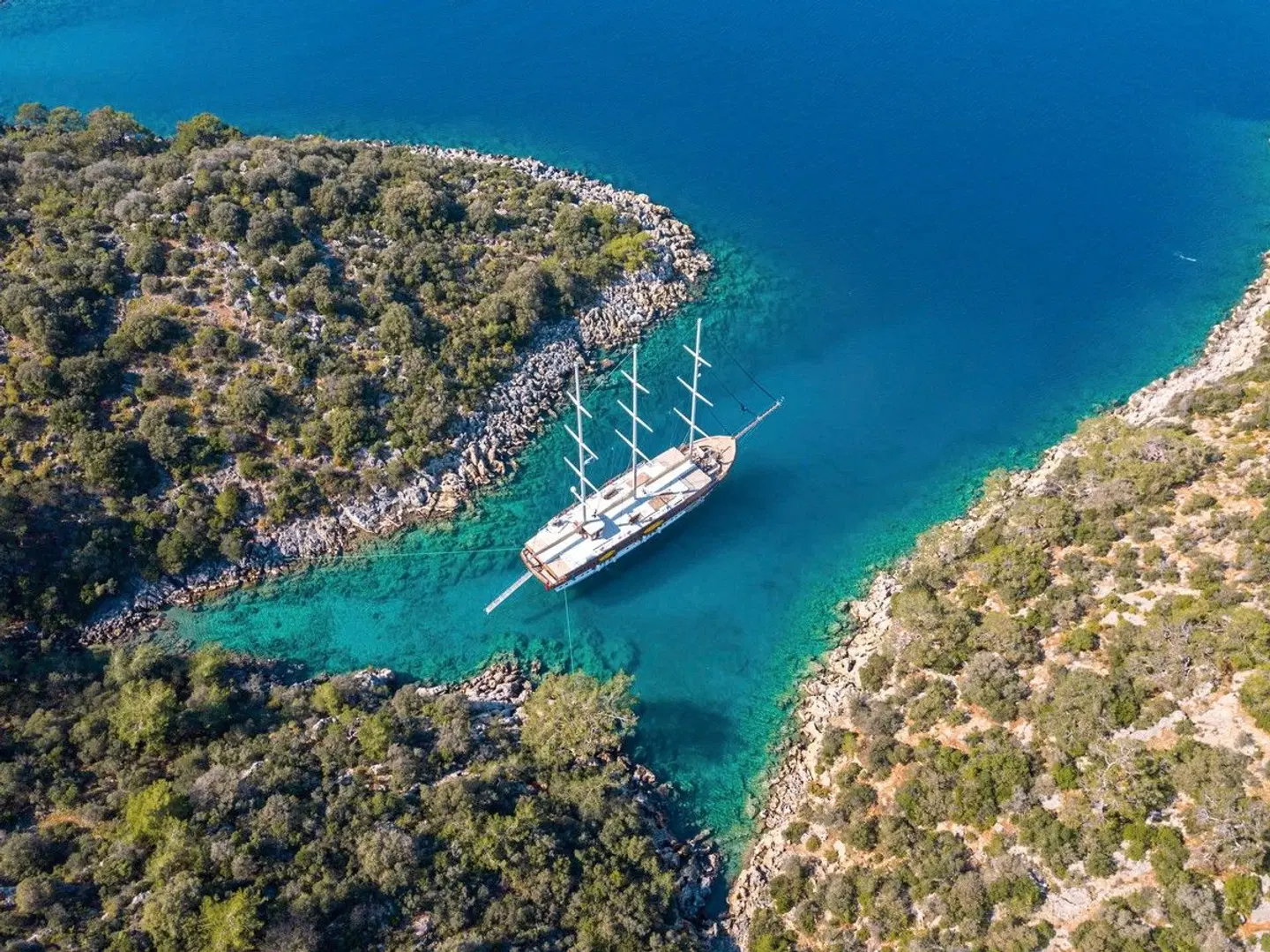 Inselhüpfen Golf von Gökova LANDSCAPE