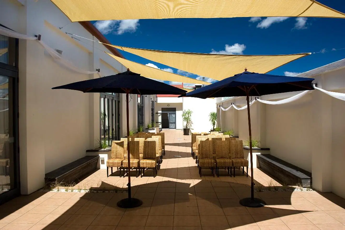 Distinction Palmerston North Hotel & Conference Centre Terrasse